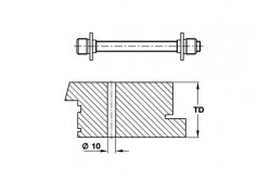 Hoppe Ajtóhúzó rögz.csav.BS 504/B67-77mm
F03582 Hoppe Ajtóhúzó rögz.csav.BS 504/B67-77mm
F03582