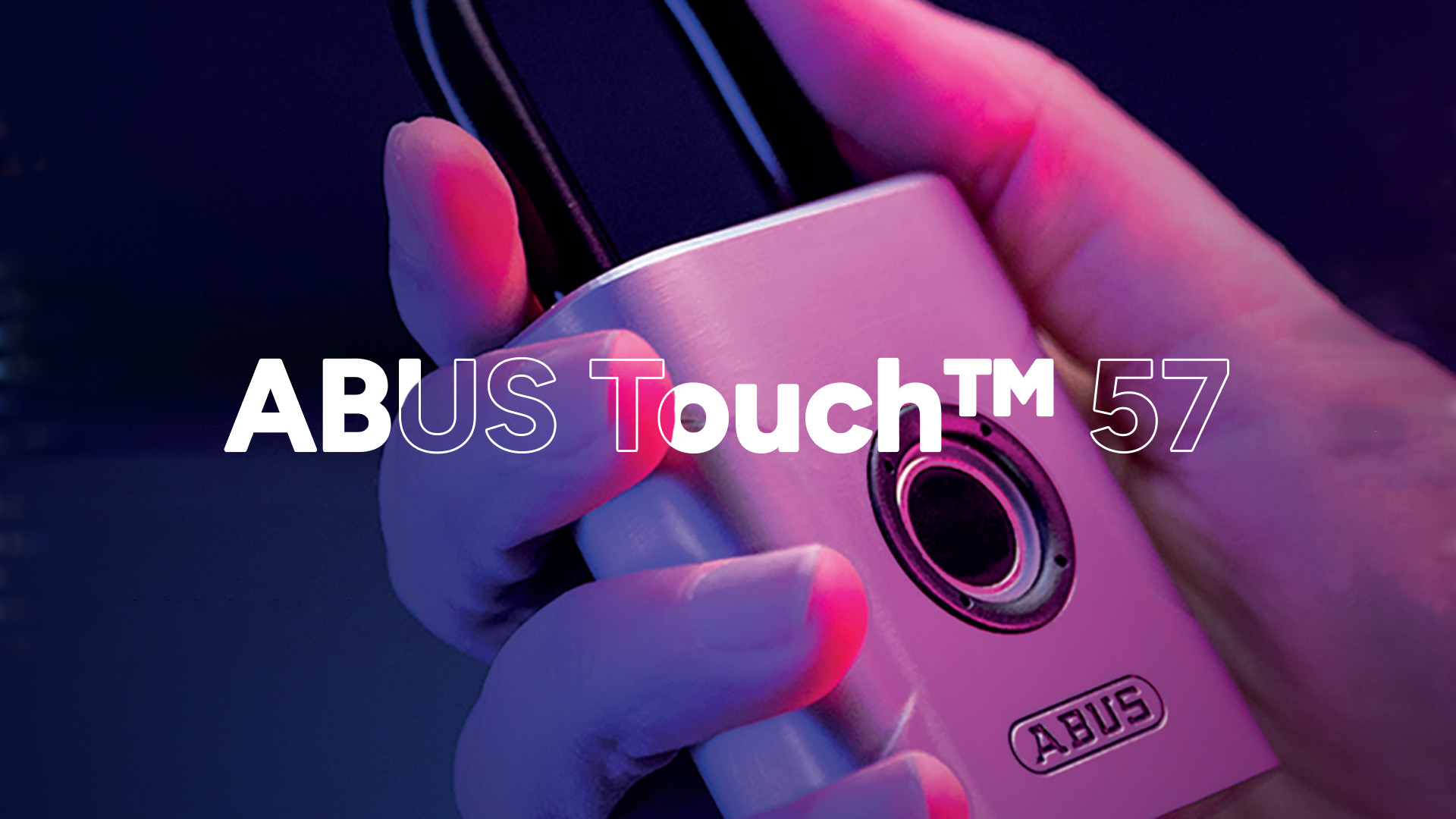 Ujjlenyomatos lakat ABUS Touch™ 57